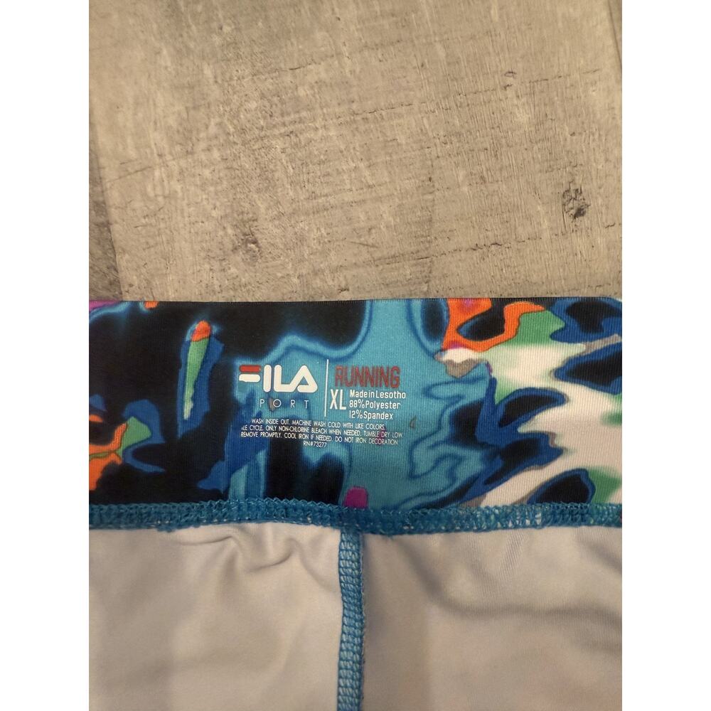 Fila Running Pants Womens XL Performance Leggings Athletic Gym Workout Fitness - Picture 3 of 6